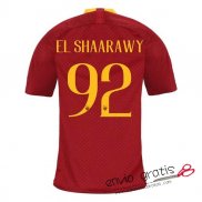 Camiseta AS Roma Primera Equipacion 92#EL SHAARAWY 2018-2019