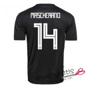 Camiseta Argentina Segunda Equipacion 14#MASCHERANO 2018