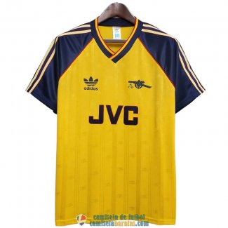 Camiseta Arsenal Retro Segunda Equipacion 1988 1989
