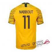 Camiseta Australia Primera Equipacion 11#NABBOUT 2018