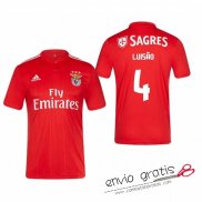 Camiseta Benfica Primera Equipacion 4#LUISAO 2018-2019