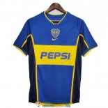 Camiseta Boca Juniors Retro Primera Equipacion 2002 2003