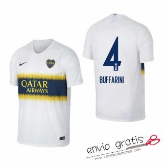 Camiseta Boca Juniors Segunda Equipacion 4#BUFFARINI 2018-2019