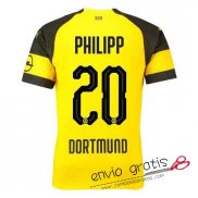 Camiseta Borussia Dortmund Primera Equipacion 20#PHILIPP 2018-2019
