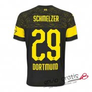 Camiseta Borussia Dortmund Segunda Equipacion 29#SCHMELZER 2018-2019