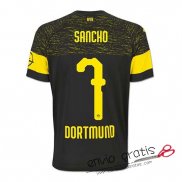 Camiseta Borussia Dortmund Segunda Equipacion 7#SANCHO 2018-2019