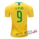 Camiseta Brasil Primera Equipacion 9#G.JESUS 2018
