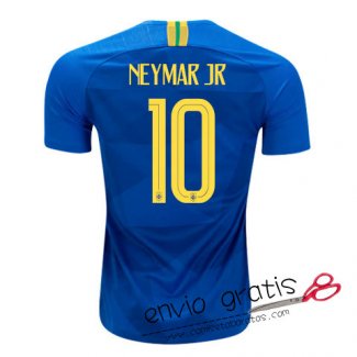Camiseta Brasil Segunda Equipacion 10#NEYMAR JR 2018