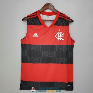 Camiseta Flamengo Vest Black Red 2021/2022