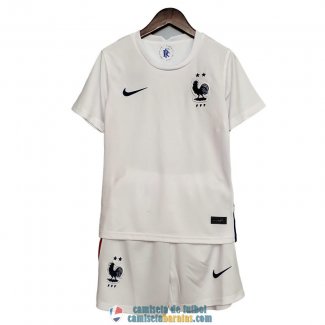 Camiseta Francia Ninos Segunda Equipacion EURO 2020