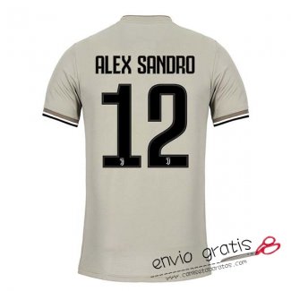 Camiseta Juventus Segunda Equipacion 12#ALEX SANDRO 2018-2019