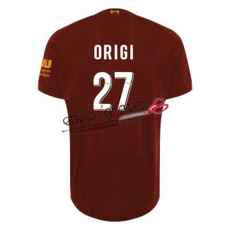 Camiseta Liverpool Primera Equipacion 27 ORIGI 2019-2020 LFC