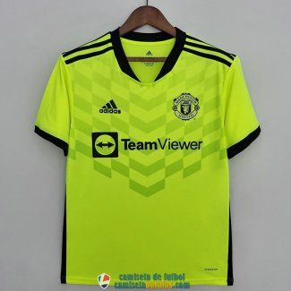 Camiseta Manchester United Fluorescent Green 2022/2023