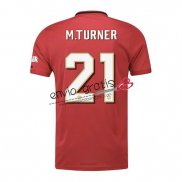 Camiseta Manchester United Primera Equipacion 21 M.TURNER 2019-2020 Cup