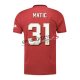 Camiseta Manchester United Primera Equipacion 31 MATIC 2019-2020 Cup
