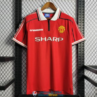 Camiseta Manchester United Retro Primera Equipacion 1998/1999