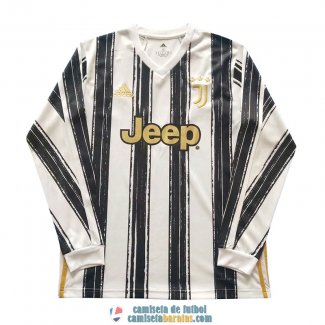 Camiseta Manga Larga Juventus Primera Equipacion 2020/2021