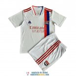 Camiseta Olympique Lyonnais Ninos Primera Equipacion 2021/2022