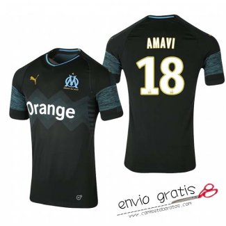 Camiseta Olympique Marseille Segunda Equipacion 18#AMAVI 2018-2019