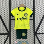 Camiseta Palmeiras Ninos Tercera Equipacion 2023/2024