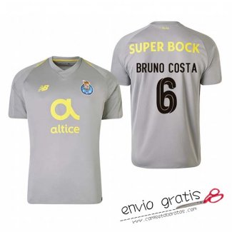 Camiseta Porto Segunda Equipacion 6#BRUNO COSTA 2018-2019