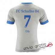 Camiseta Schalke 04 Segunda Equipacion 7#Uth 2018-2019