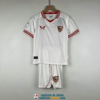 Camiseta Sevilla Ninos Primera Equipacion 2023/2024