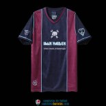 Camiseta West Ham United x Iron Maiden Retro Blue 2011/2012