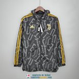 Juventus Chaqueta Rompevientos Black Phnom Penh 2021/2022
