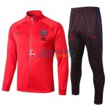 PSG Chaqueta Red + Pantalon 2019-2020 PSG Chaqueta Red + Pantalon 2019-2020