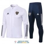 Boca Juniors Chaqueta White + Pantalon 2020/2021