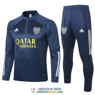 Boca Juniors Sudadera De Entrenamiento Navy + Pantalon 2020/2021