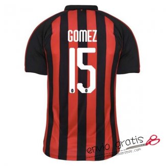Camiseta AC Milan Primera Equipacion 15#GOMEZ 2018-2019