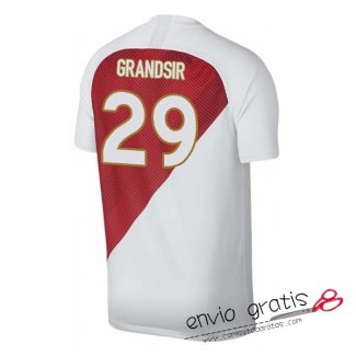 Camiseta AS Monaco Primera Equipacion 29#GRANDSIR 2018-2019