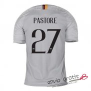 Camiseta AS Roma Segunda Equipacion 27#PASTORE 2018-2019