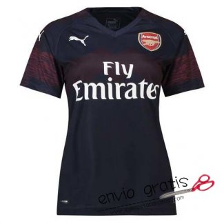 Camiseta Arsenal Mujer Segunda Equipacion 2018-2019