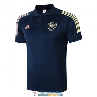 Camiseta Arsenal Polo Navy 2020/2021