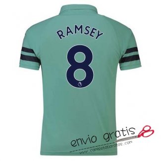 Camiseta Arsenal Tercera Equipacion 8#RAMSEY 2018-2019