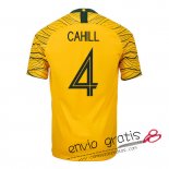 Camiseta Australia Primera Equipacion 4#CAHILL 2018