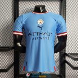 Camiseta Authentic Manchester City Primera Equipacion 2022/2023