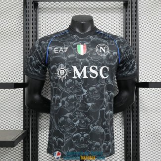 Camiseta Authentic Napoli Halloween Black 2023/2024