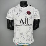 Camiseta Authentic PSG x JORDAN Paris White 2021/2022 Camiseta Authentic PSG x JORDAN Paris White 2021/2022