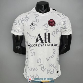 Camiseta Authentic PSG x JORDAN Paris White 2021/2022