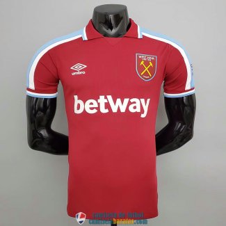 Camiseta Authentic West Ham United Primera Equipacion 2021/2022