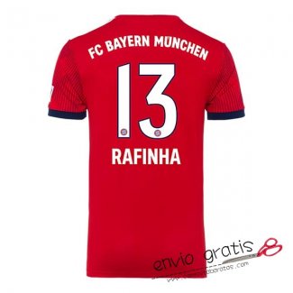Camiseta Bayern Munich Primera Equipacion 13#RAFINHA 2018-2019