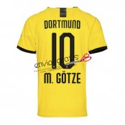 Camiseta Borussia Dortmund Primera Equipacion 10 M.GOTZE 2019-2020