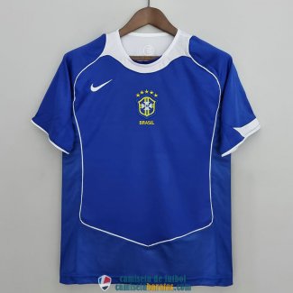 Camiseta Brasil Retro Segunda Equipacion 2004/2006