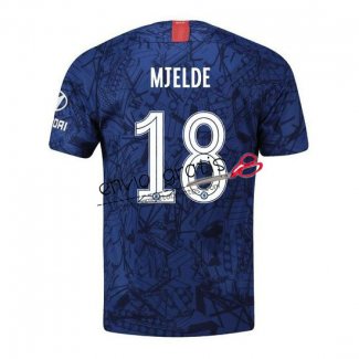 Camiseta Chelsea Primera Equipacion 18 MJELDE 2019-2020 Cup