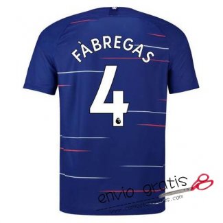 Camiseta Chelsea Primera Equipacion 4#FABREGAS 2018-2019