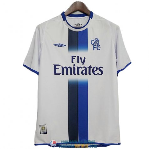 Camiseta Chelsea Retro Segunda Equipacion 2003 2005 - camisetabaratas.com